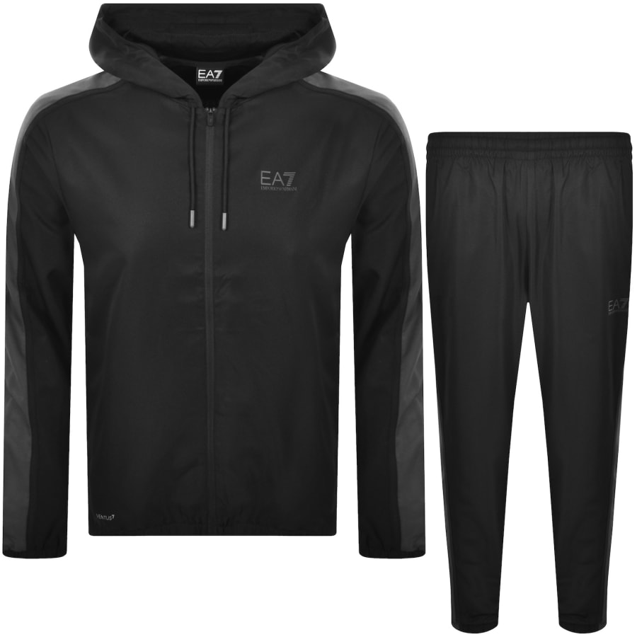 EA7 Emporio Armani Tracksuit Black | Mainline Menswear us